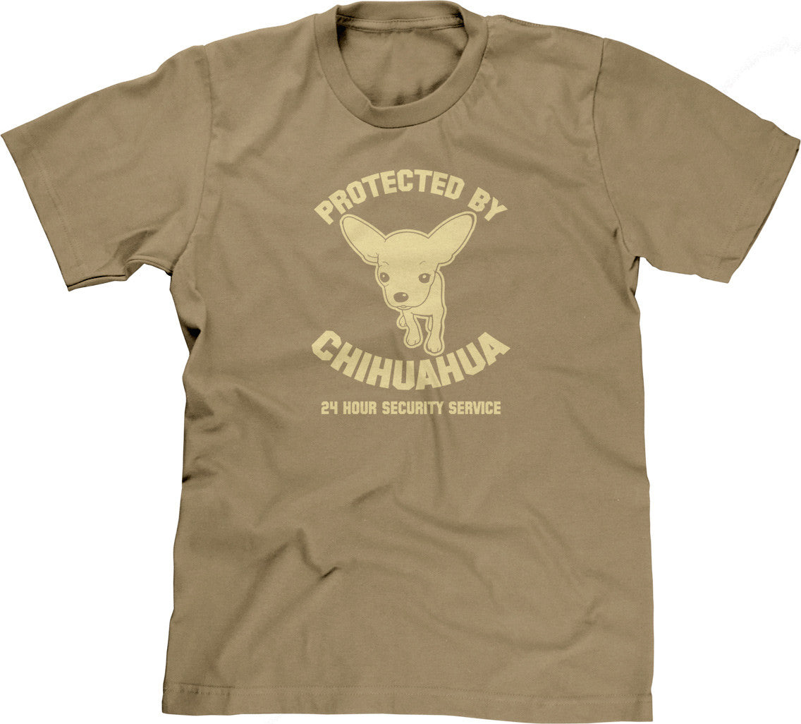 Protected By Chihuahua T-Shirt (Unisex)