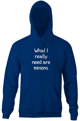 What I Really Need Are Minions Hoodie