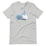 Hunting (Scuba Cat vs. Fish) T-Shirt (Unisex)