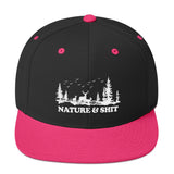 Nature & Shit Snapback Hat