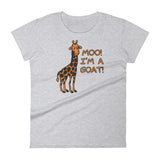 Moo, I'm A Goat T-Shirt (Womens)