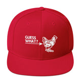 Guess What? Chicken Butt Snapback Hat