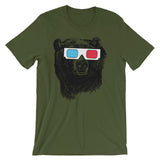 Bear 3D Glasses T-Shirt (Unisex)