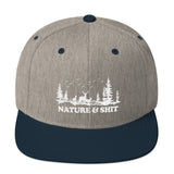 Nature & Shit Snapback Hat