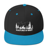 Nature & Shit Snapback Hat