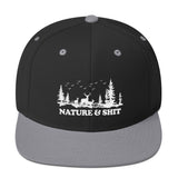 Nature & Shit Snapback Hat