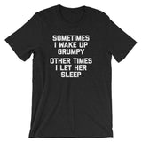 Sometimes I Wake Up Grumpy (Other Times I Let Her Sleep) T-Shirt (Unisex)