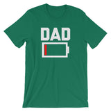Dad Low Battery T-Shirt (Unisex)