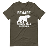Beware: Grumpy Bear Crossing T-Shirt (Unisex)