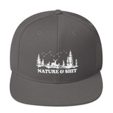 Nature & Shit Snapback Hat
