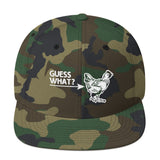 Guess What? Chicken Butt Snapback Hat