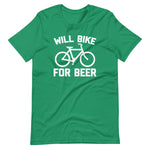 Will Bike For Beer T-Shirt (Unisex)