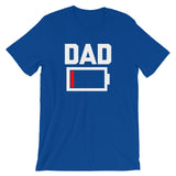 Dad Low Battery T-Shirt (Unisex)