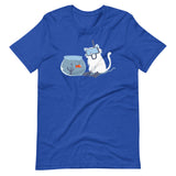 Hunting (Scuba Cat vs. Fish) T-Shirt (Unisex)