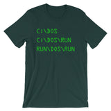 C DOS Run (Run DOS Run) T-Shirt (Unisex)