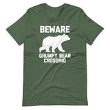 Beware: Grumpy Bear Crossing T-Shirt (Unisex)