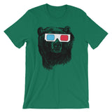 Bear 3D Glasses T-Shirt (Unisex)
