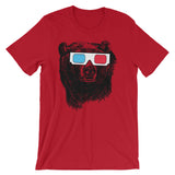 Bear 3D Glasses T-Shirt (Unisex)