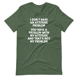 I Don't Have An Attitude Problem T-Shirt (Unisex)