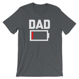 Dad Low Battery T-Shirt (Unisex)