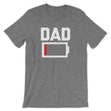 Dad Low Battery T-Shirt (Unisex)