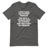 I Don't Have An Attitude Problem T-Shirt (Unisex)