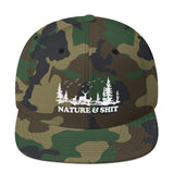 Nature & Shit Snapback Hat