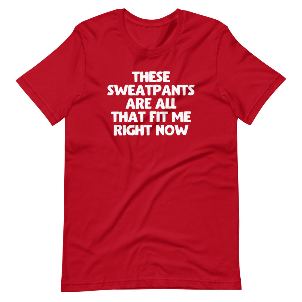 These Sweatpants Are All That Fit Me Right Now T-Shirt (Unisex)