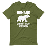 Beware: Grumpy Bear Crossing T-Shirt (Unisex)