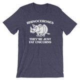 Rhinoceroses (They're Just Fat Unicorns) T-Shirt (Unisex)