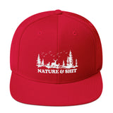 Nature & Shit Snapback Hat