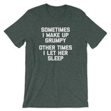 Sometimes I Wake Up Grumpy (Other Times I Let Her Sleep) T-Shirt (Unisex)