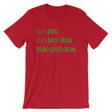 C DOS Run (Run DOS Run) T-Shirt (Unisex)