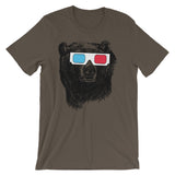 Bear 3D Glasses T-Shirt (Unisex)