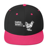 Guess What? Chicken Butt Snapback Hat