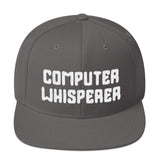 Computer Whisperer Snapback Hat