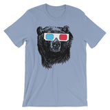 Bear 3D Glasses T-Shirt (Unisex)