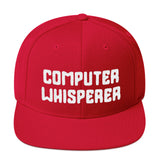 Computer Whisperer Snapback Hat