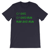 C DOS Run (Run DOS Run) T-Shirt (Unisex)