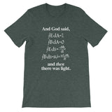 And God Said (And Then There Was Light) T-Shirt (Unisex)