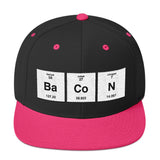 Bacon Periodic Table Element Snapback Hat