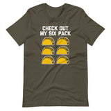 Check Out My Six Pack (Tacos) T-Shirt (Unisex)