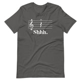 Shhh (Sheet Music) T-Shirt (Unisex)