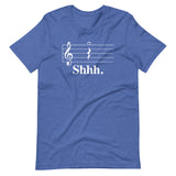 Shhh (Sheet Music) T-Shirt (Unisex)