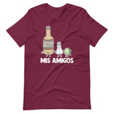Mis Amigos (Tequila, Salt, Lime) T-Shirt (Unisex)