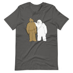 Bigfoot & Yeti (Best Friends Forever) T-Shirt (Unisex)