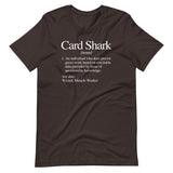 Card Shark Definition T-Shirt (Unisex)