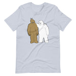 Bigfoot & Yeti (Best Friends Forever) T-Shirt (Unisex)