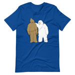 Bigfoot & Yeti (Best Friends Forever) T-Shirt (Unisex)