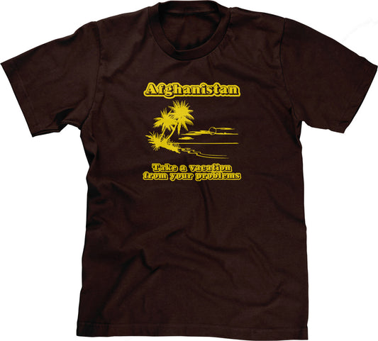 Afghanistan (Take A Vacation From Your Problems) T-Shirt